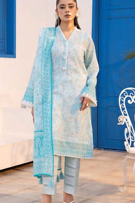 Lakhany Printed Lawn Suits - D02