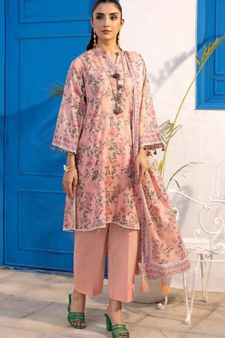 Lakhany Printed Lawn Suits - D05