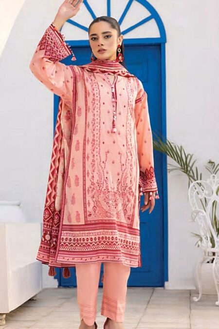 Lakhany Printed Lawn Suits - D08