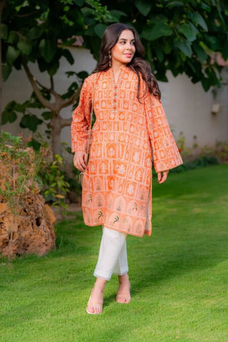 Sahar Selene Vol2 Unstitched Pakistani Lawn Kurtis - D04