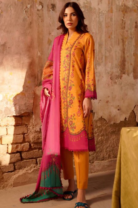 Sahar Selene Vol2 Unstitched 3 Piece Lawn Suit - D11