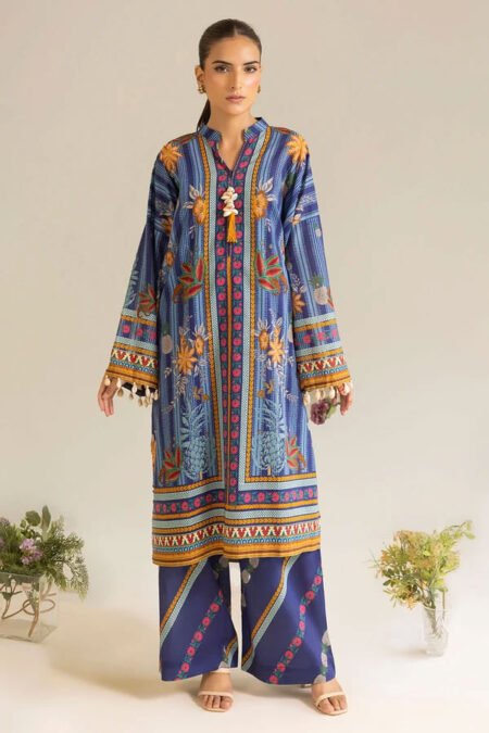 2 Piece Unstitched Printed Lawn Suit - 20