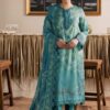 Nureh Embroidered Printed Lawn - 007