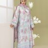 3-Pieces Unstitched Black Salwar Suit with Dupatta - SS007