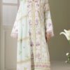 3-Pieces Unstitched Off-White Lawn Suit - SS001