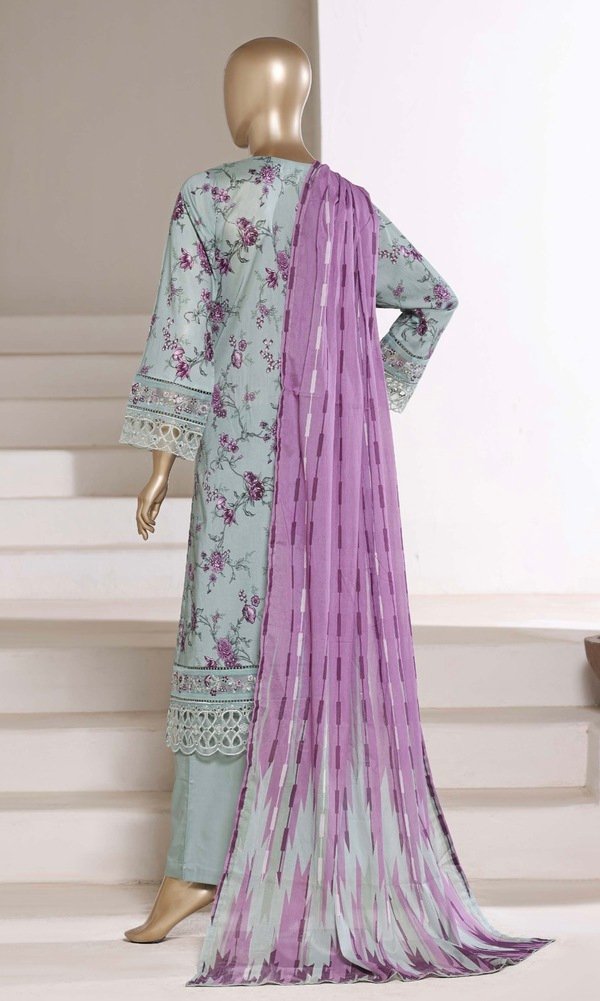 Ready To Wear Embroidered Lawn Salwar Suit